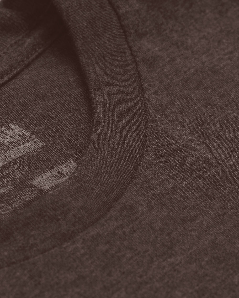 Basic Tee - Logo-Brown-Reg-Regular-Detail--Model---L