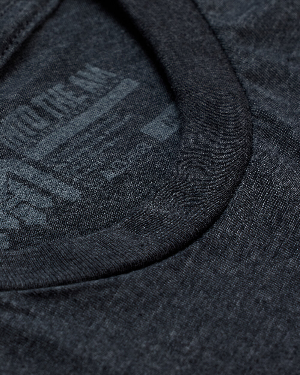 Basic Tee - No Logo-Charcoal-Reg-Regular-Detail1--Model---L