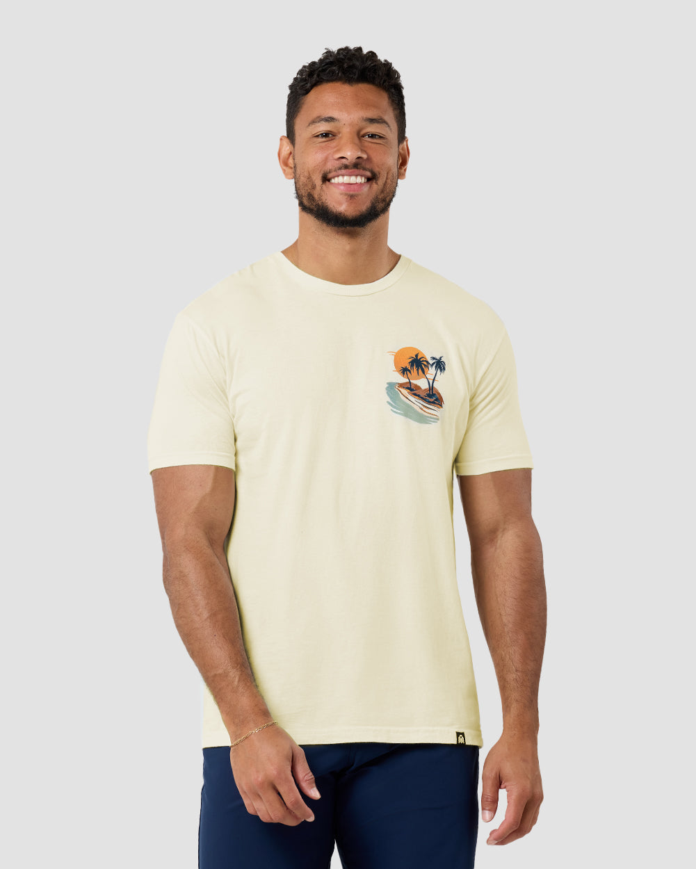 Golden Coast Vintage Tee-Vintage Natural-Regular-Front--Model---L