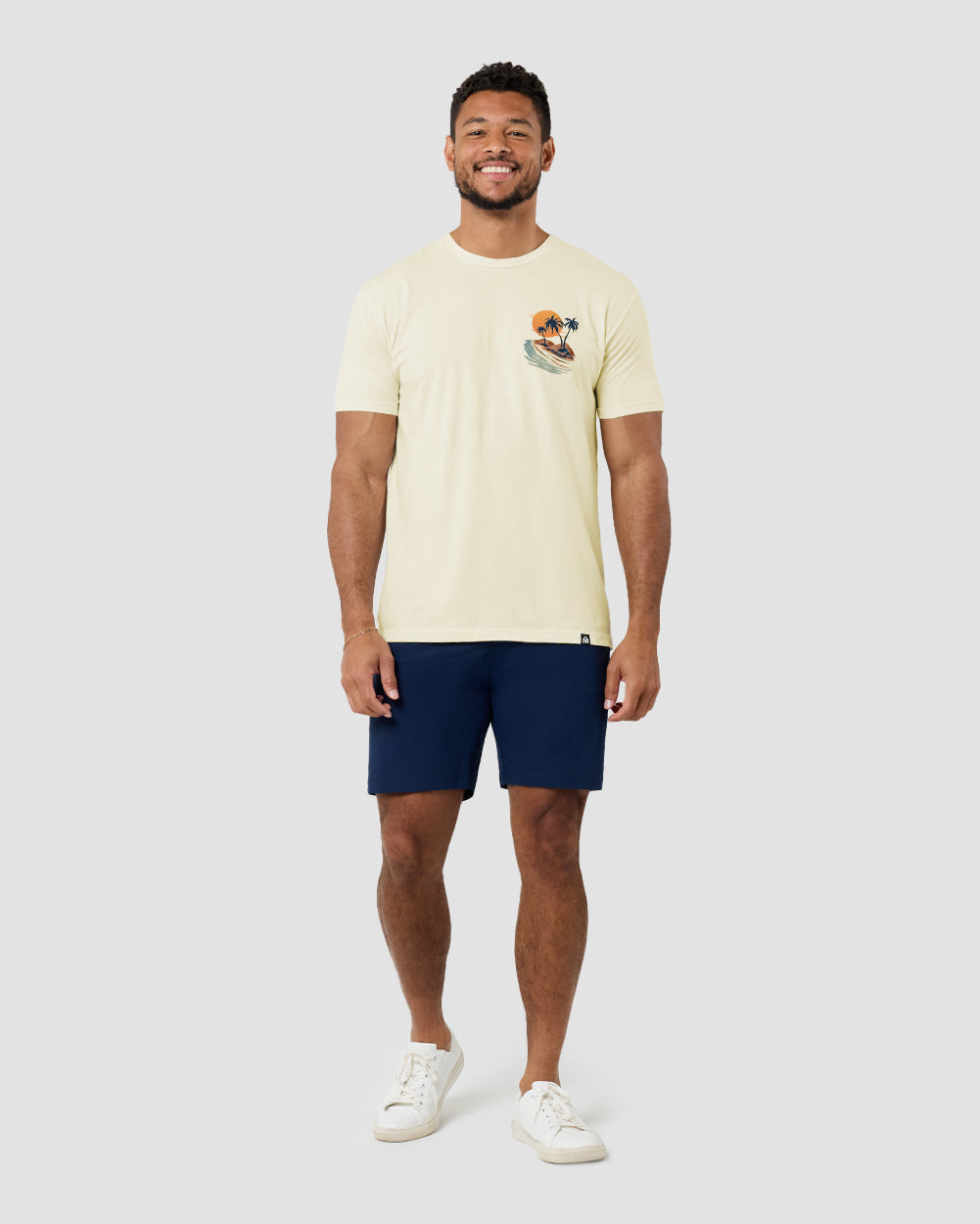 Golden Coast Vintage Tee-Vintage Natural-Regular-Full--Model---L
