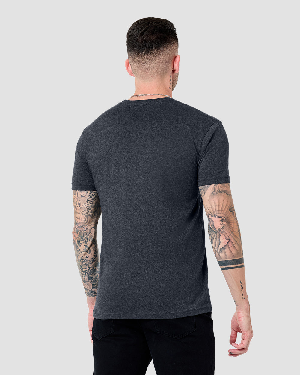 Shadow Strike Tee-Charcoal-Regular-Back--Model---L