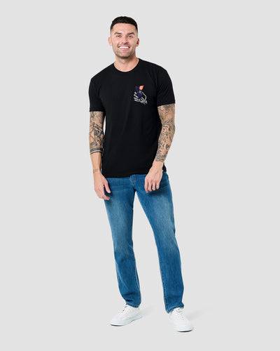 Hell Spark Tee-Black-Regular-Full--Model---L