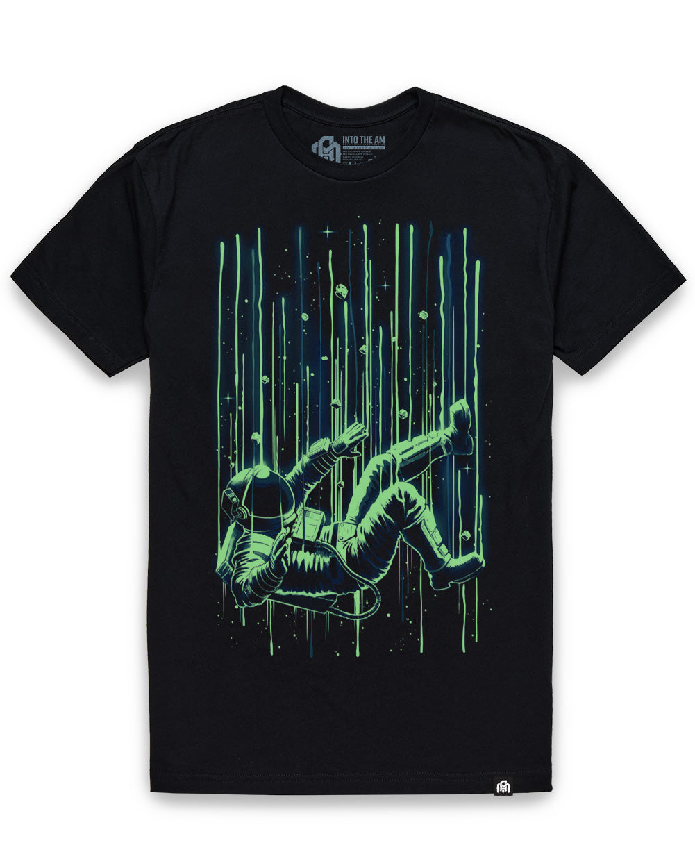 Gravity Break Glow-in-the-Dark Tee-Black-Regular-Glow--Model---L