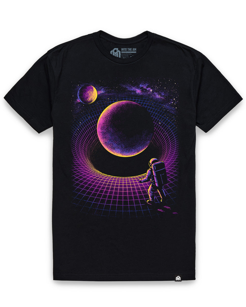 Gravity Void Tee-Black-Regular-Mock--Model---L