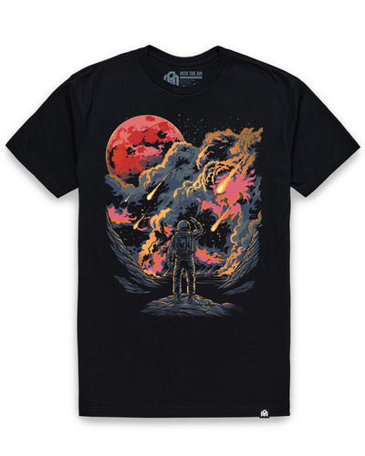 Impact Zone Tee-Black-Regular-Mock--Model---L