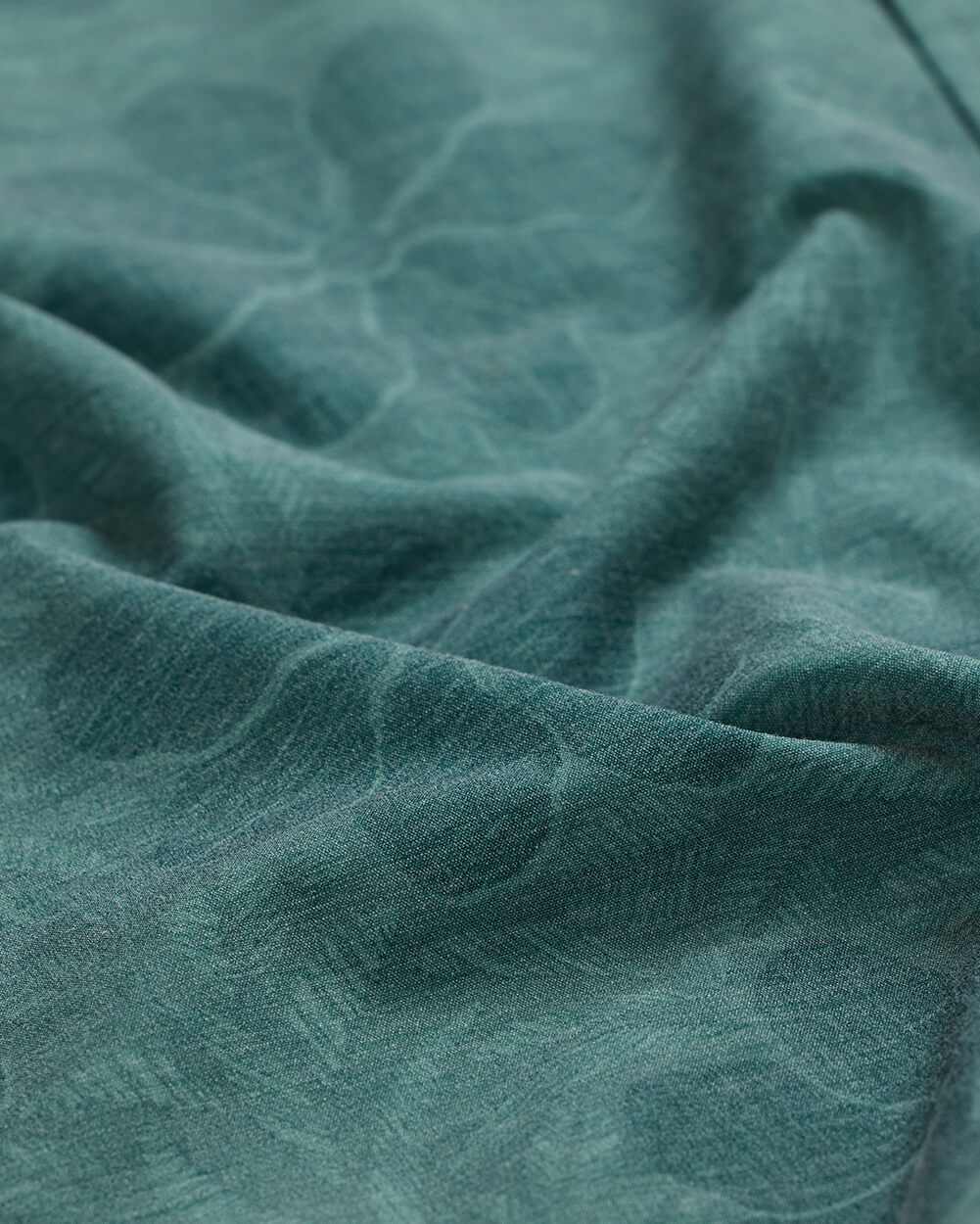 Relaxed Button Up-Green Floral-Regular-Detail2--Nico---L