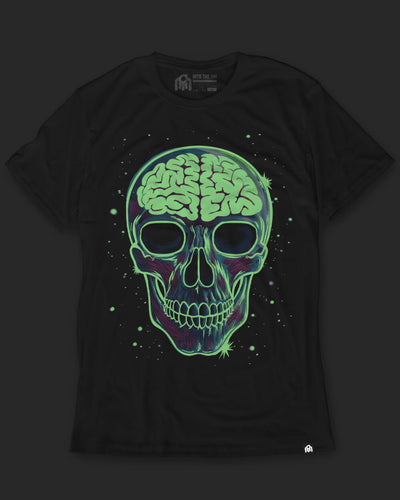 Mindshock Glow-in-the-Dark Tee-Black-Regular-Glow--Model---L