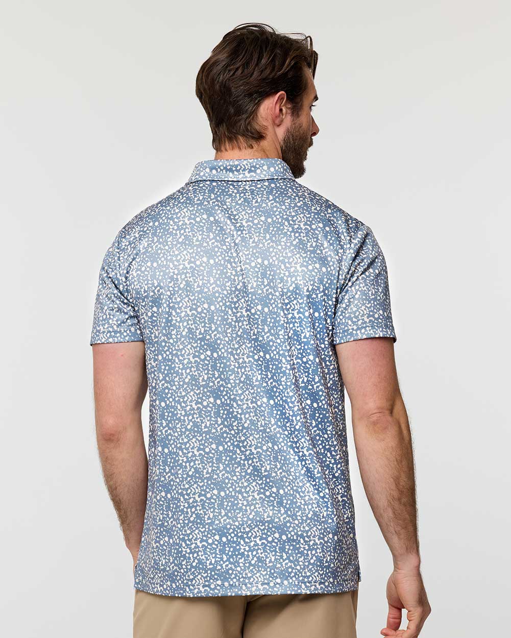 Performance Polo - Non-Branded-Indigo Splatter-Reg-Regular-Back--Alex---M