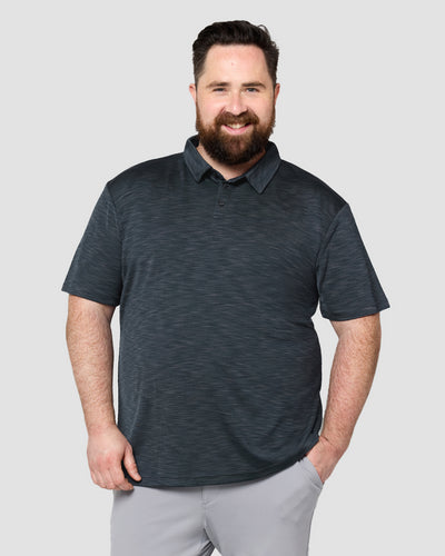 Performance Polo - Non-Branded-Charcoal-Reg-Front--Ross---2Xl