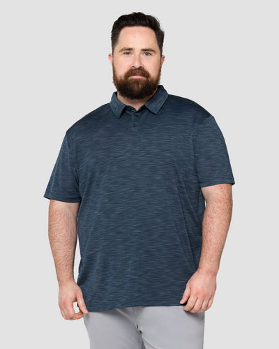 Performance Polo - Non-Branded-Navy-Reg-Front--Ross---2XL