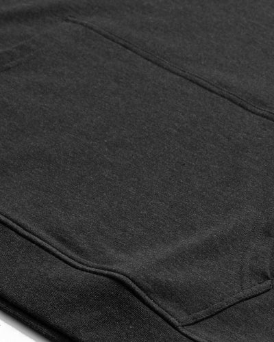 Pullover Hoodie (Classic Pocket) - Non-Branded-Charcoal-Regular-Detail--Model---L