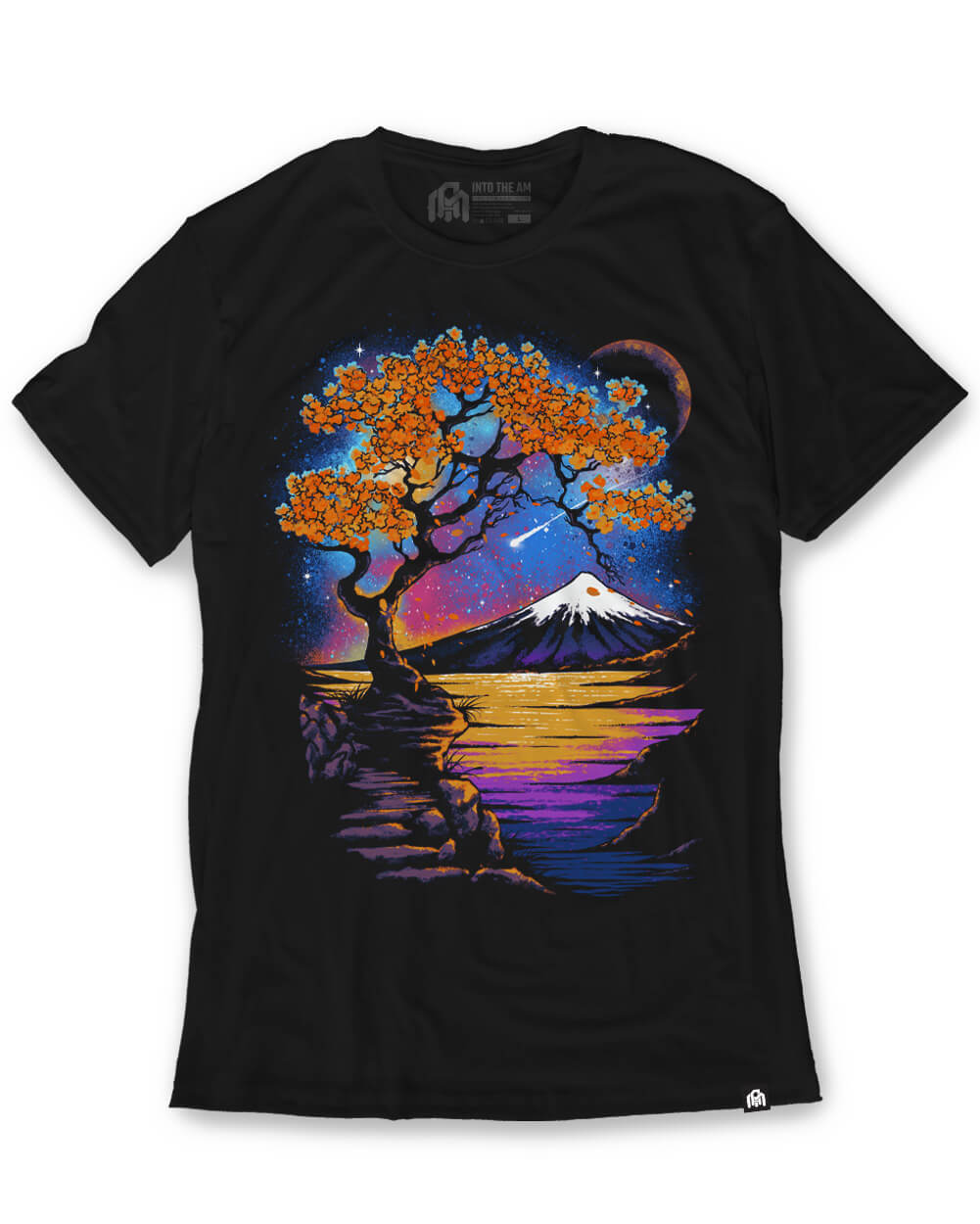 Starry Canopy Tee-Black-Regular-Mock--Model---L