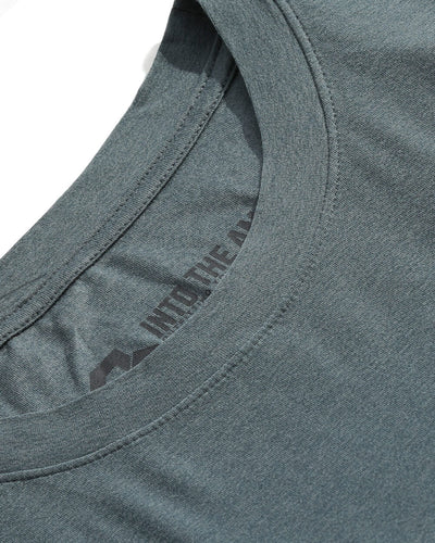 Long Sleeve Active Tee-Indigo-Detail1
