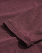 Long Sleeve Active Tee - Branded-Maroon-Detail2
