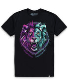 Alpha Roar Tee-Black-Regular-Mock--Model---L