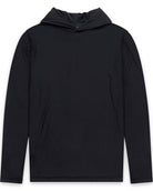 Long Sleeve Hooded Active Tee - Non-Branded-Black-Regular-Mock--Zac---L
