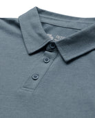 Long Sleeve Polo - Non-Branded-Indigo-Reg-Regular-Detail2--Model---L