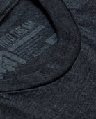 Basic Tee - Logo-Charcoal-Tall-Regular-Detail--Model---L