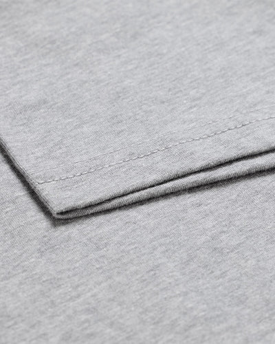 Basic Tee - Logo-Grey-Tall-Regular-Detail1--Model---L