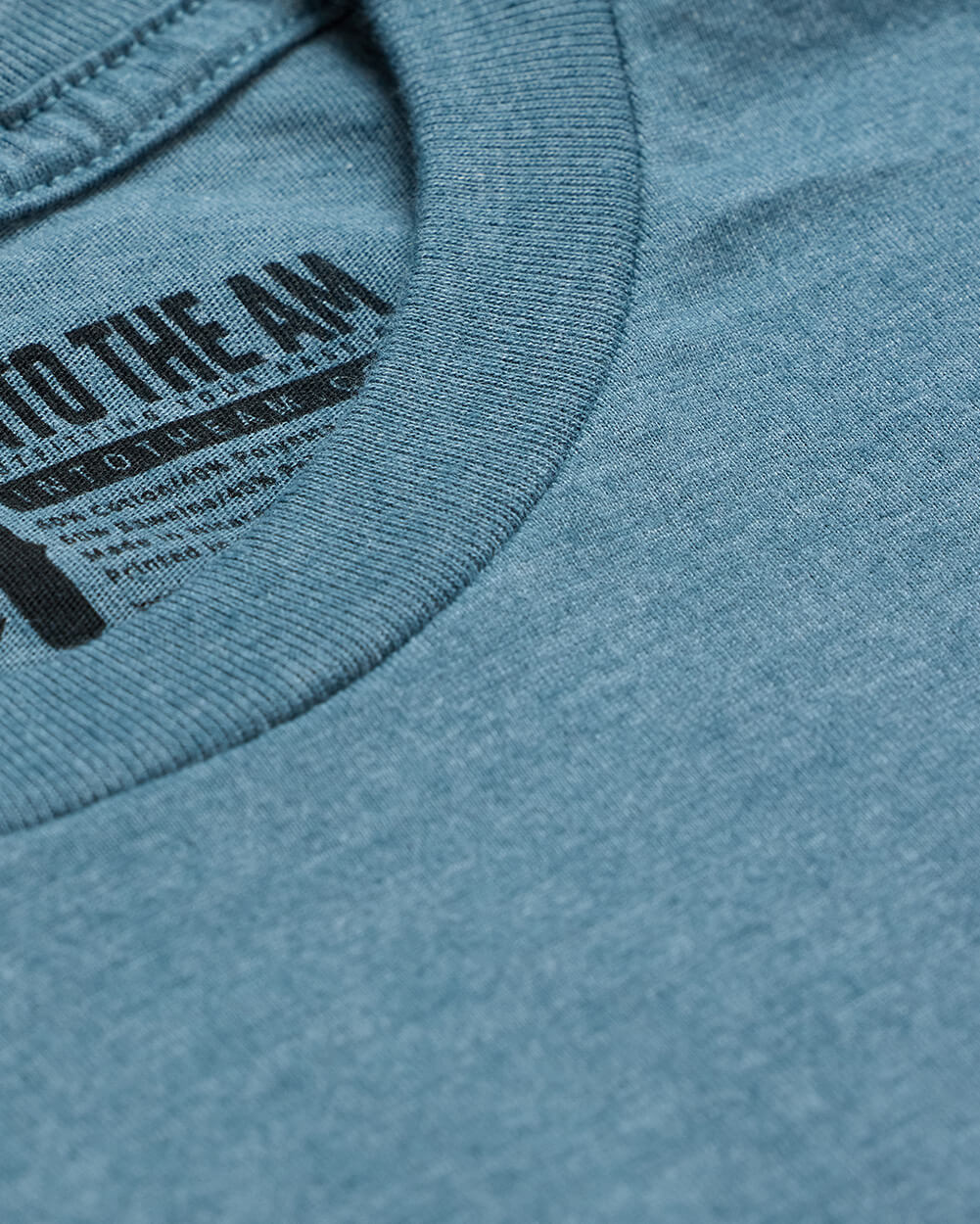 Basic Tee - No Logo-Indigo-Reg-Regular-Detail1--Model---L
