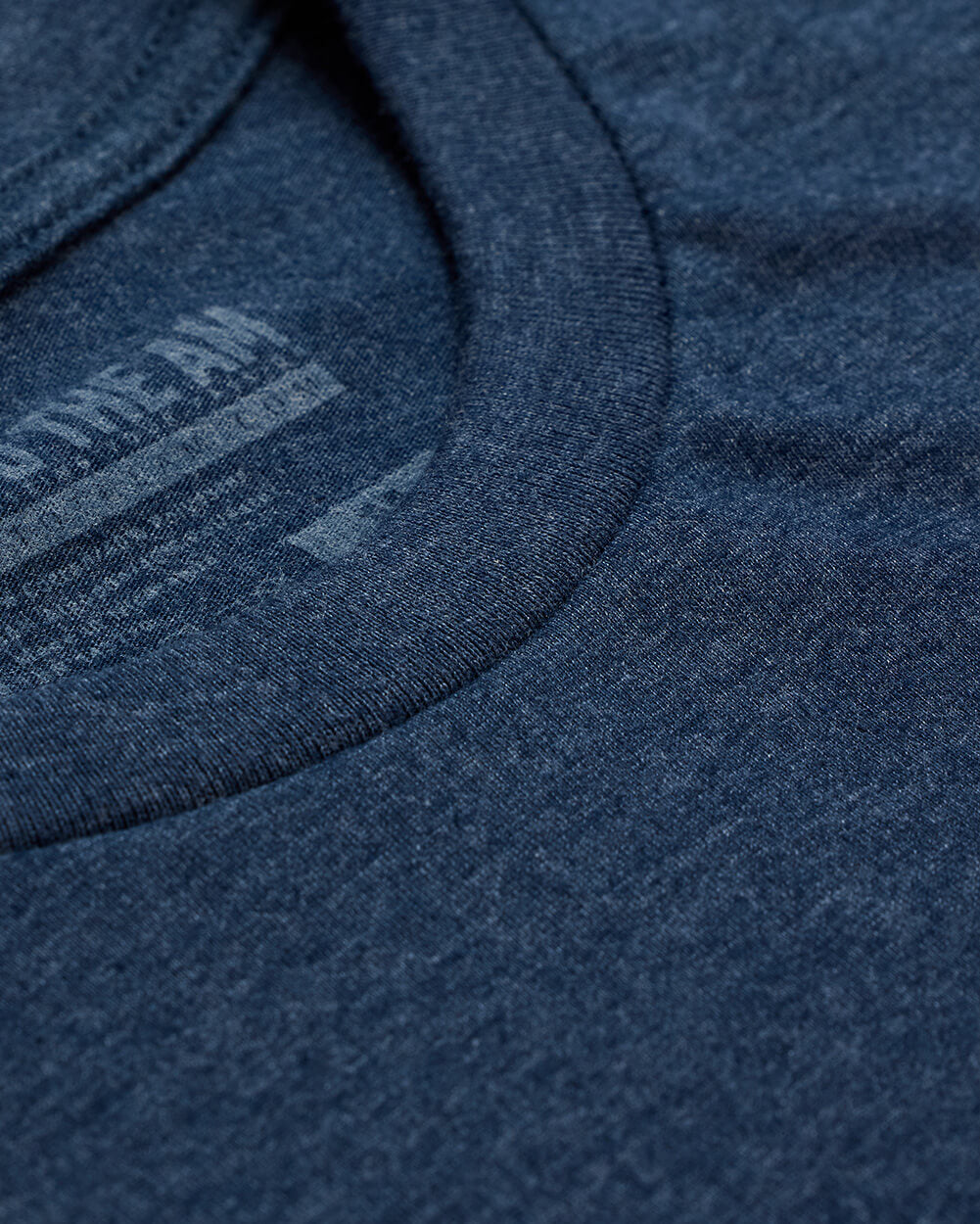 Basic Tee - No Logo-Navy-Tall-Regular-Detail1--Model---L