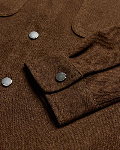 Sierra Shirt Jacket-Brown-Regular-Detail--Model---L