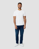 Basic Tee - No Logo-White-Tall-Regular-Full--Model---L