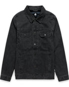 Tradesman Trucker Jacket - Non-Branded-Black-Mock--Zac---M