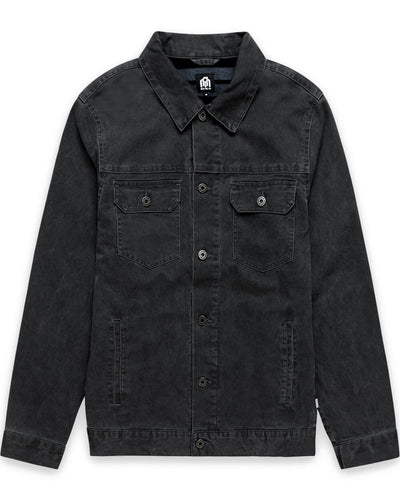 Tradesman Trucker Jacket - Non-Branded-Black-Mock--Zac---M