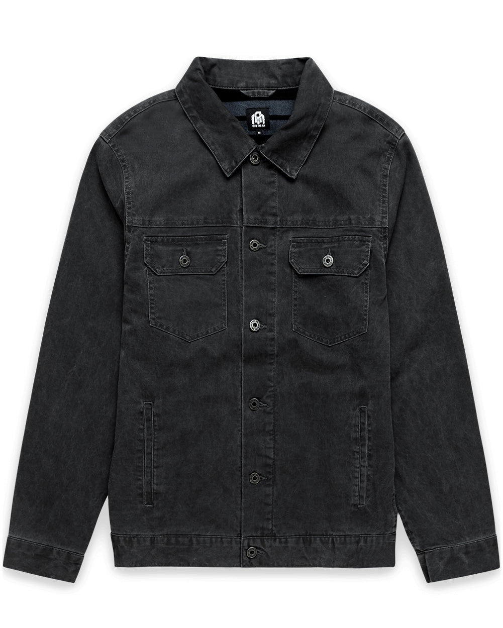 Tradesman Trucker Jacket - Non-Branded-Black-Mock--Zac---M