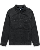 Tradesman Trucker Jacket - Non-Branded-Black-Mock--Zac---M