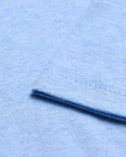 Basic Tee - Logo-Heather Columbia Blue-Reg-Regular-Detail1--Model---L