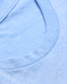 Basic Tee - Logo-Heather Columbia Blue-Reg-Regular-Detail--Model---L