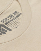 Basic Tee - No Logo-Cream-Reg-Regular-Detail1--Model---L