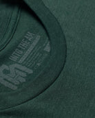 Basic Tee - No Logo-Forest Green-Reg-Regular-Detail1--Model---L