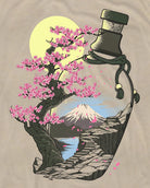 Bottle Blossom Tee-Cream-Regular-Swatch--Model---L