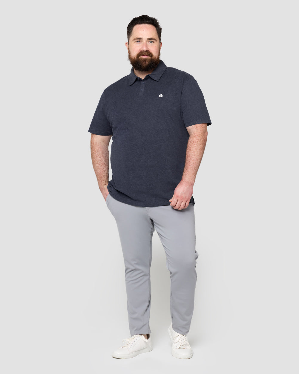 Polo - Branded-Navy-Full--Ross---2XL-Regular