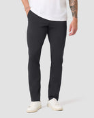 All Day Pants - Straight-Charcoal-33"-Regular-Front--Model
