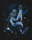 Cosmic Descent Tee-Black-Regular-Swatch--Model---L