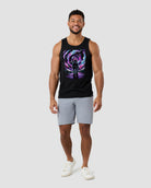 Cosmic Surge Tank-Black-Regular-Full--Model---L