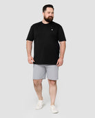 Daily Shorts-Light Grey-9"-Plus-Full--Ross---40