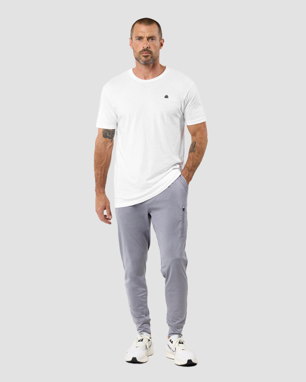 Daybreak Performance Joggers - Non-Branded-Grey-Regular-Full--Model---L