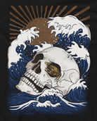 Dead Current Tee-Black-Regular-Swatch--Model---L