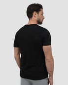 Gleaming Octo Glow-in-the-Dark Tee-Black-Regular-Back--Model---L