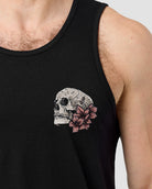 Eternal Blossom II Tank-Black-Regular-Detail--Model---M