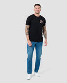 Eternal Blossom Tee-Black-Regular-Full--Model---L