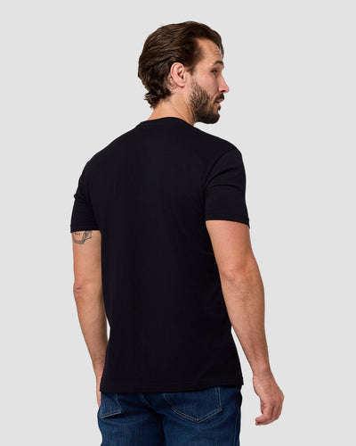 Electric Alley Tee-Black-Regular-Back--Model---L