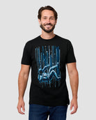Gravity Break Glow-in-the-Dark Tee-Black-Regular-Front--Model---L
