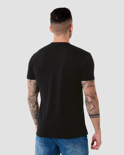Mindshock Glow-in-the-Dark Tee-Black-Regular-Back--Model---L