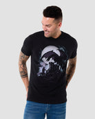Shadowed Reign Tee-Black-Regular-Front--Model---L
